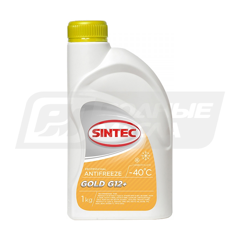 SINTEC Antifreeze Gold G12 (-40), 1кг 800525
