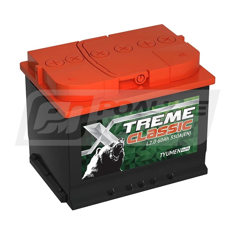 X-TREME Classic (Тюмень) 60.0 60 Ач, о/п PLNT0110001